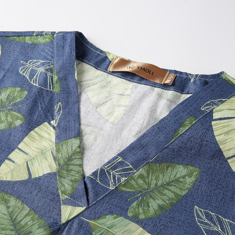 100% Cotton Short-sleeved scrub top