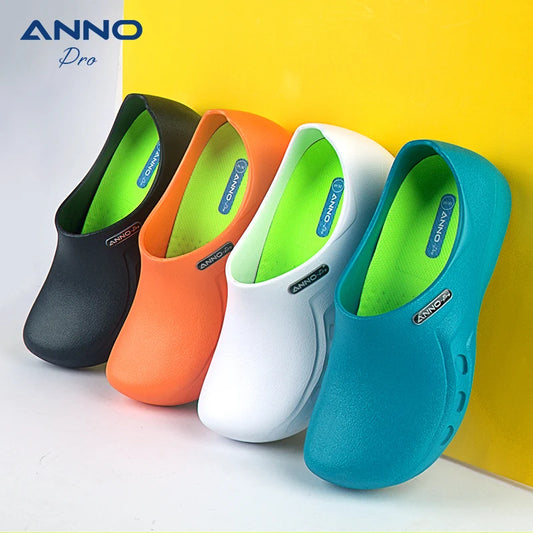 ANNO Soft Anti-slip Clogs for Doctors and Nurses with Shoe Pads