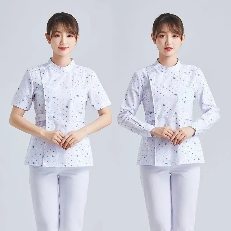 Nurse Scrubs Set: Medical Uniforms for Work - Tops and Pants"