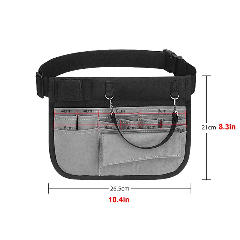 The Nurse Fanny Pack with Stethoscope Holder is the perfect waist bag for medical