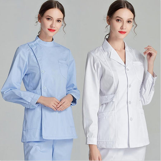 Long Sleeve  Lab Coat for Women