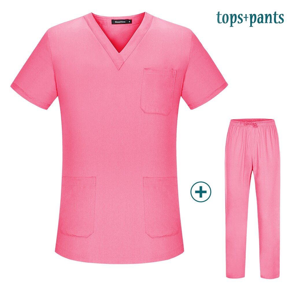 Ladies Workwear Classic V-neck Scrub set