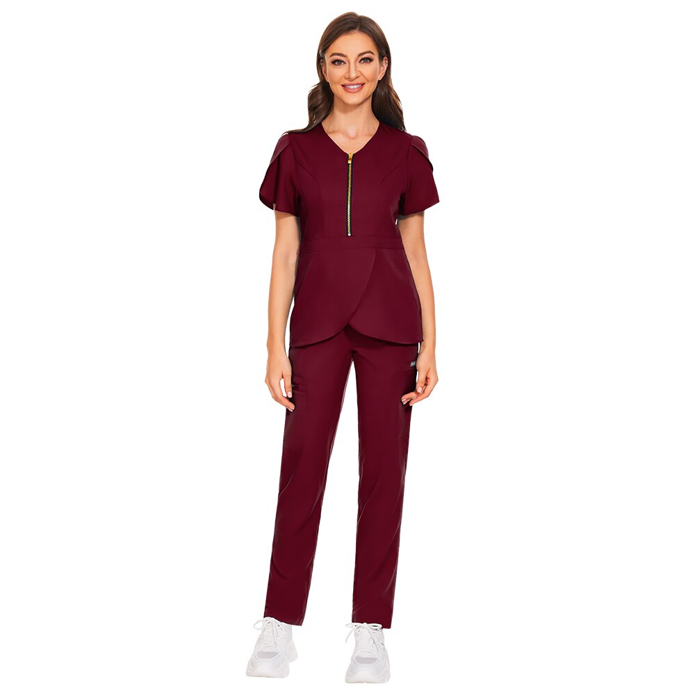 Slim Stretch Breathable Scrub Uniform