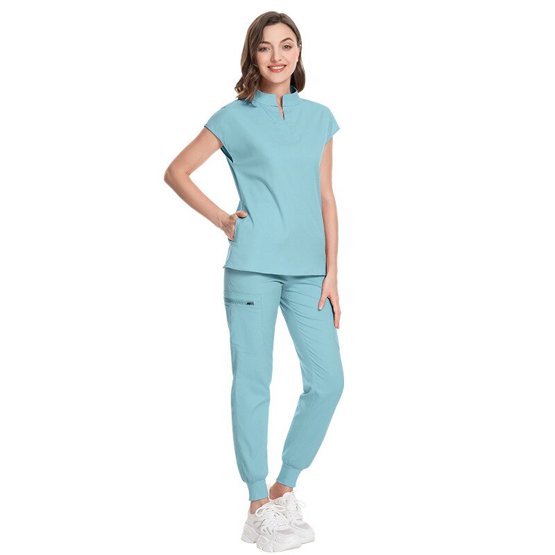 medical comfortable stylish scrub set