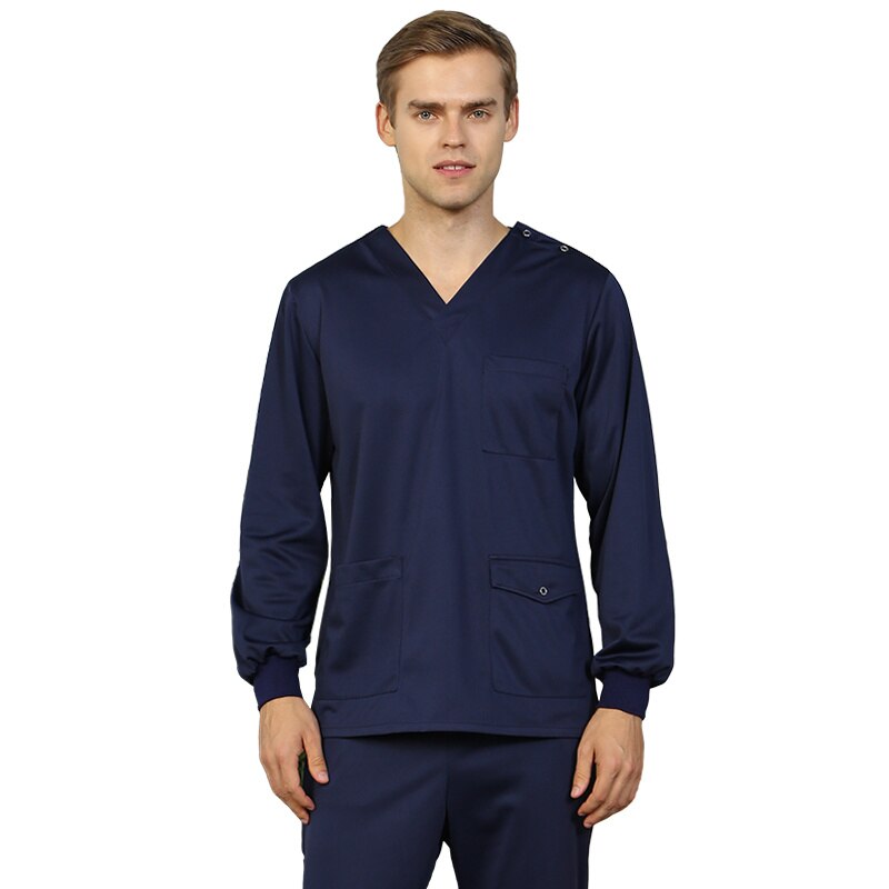 Solid Color Scrubs Set Anti-static