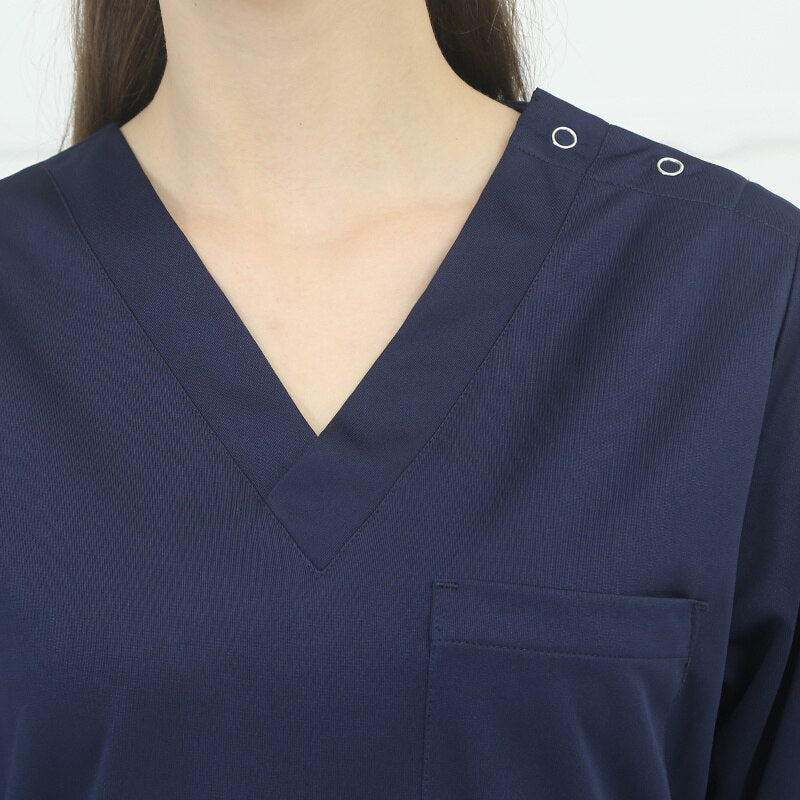 Solid Color Scrubs Set Anti-static