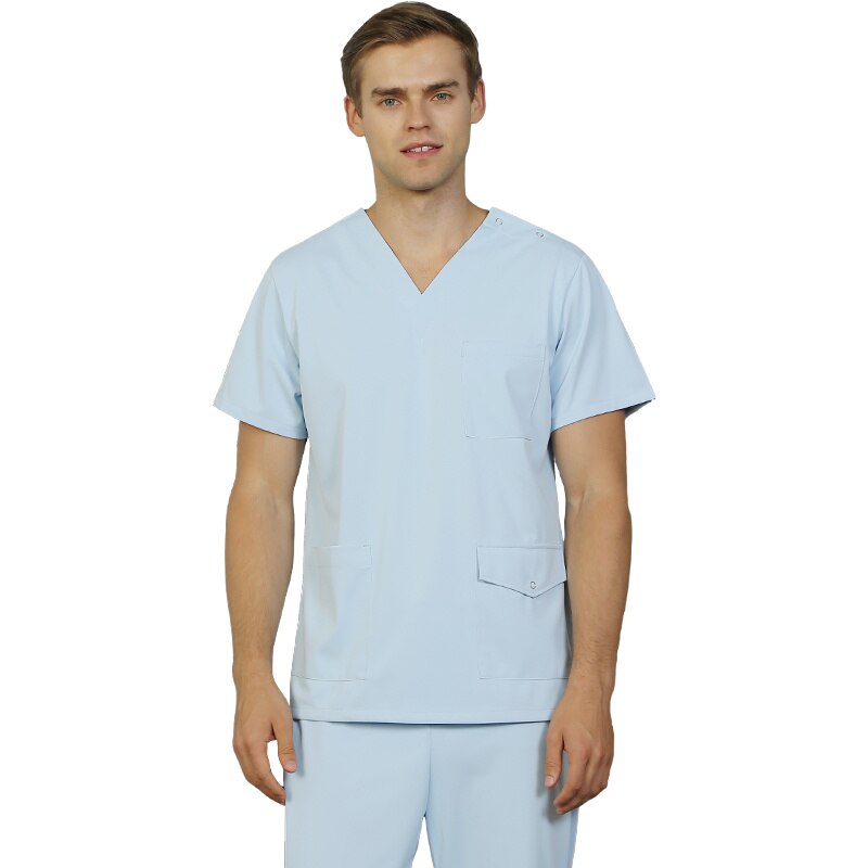 Solid Color Scrubs Set Anti-static