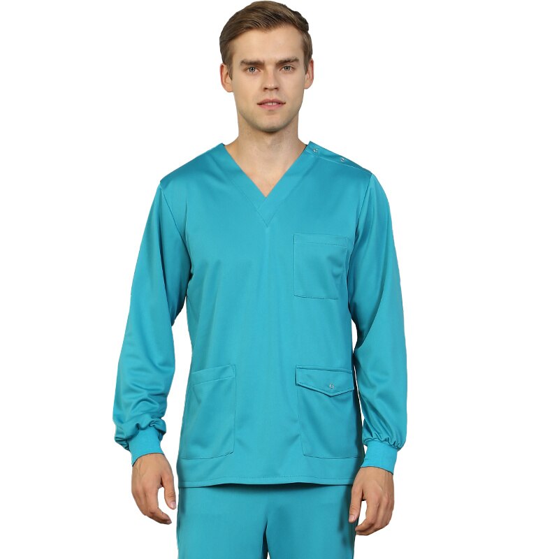 Solid Color Scrubs Set Anti-static