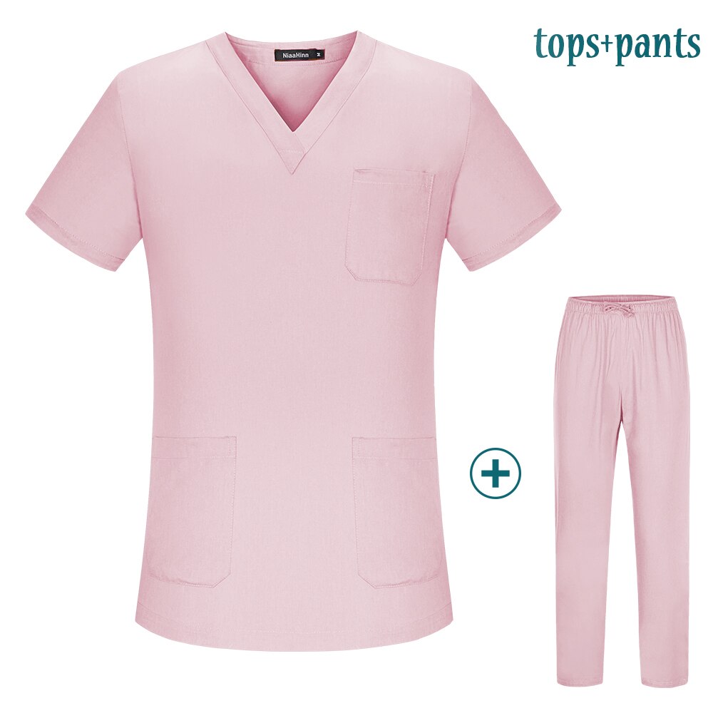 Ladies Workwear Classic V-neck Scrub set