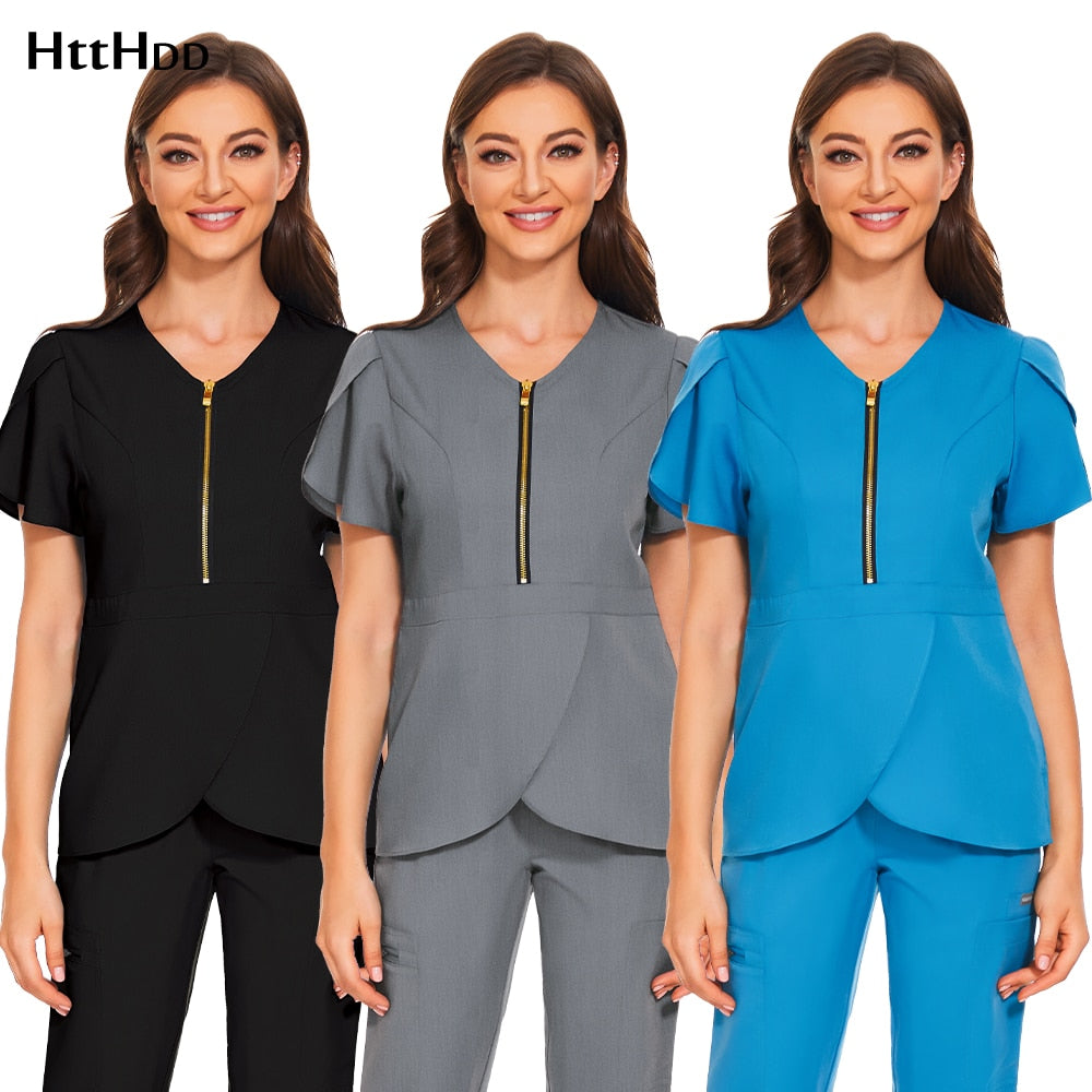 Slim Stretch Breathable Scrub Uniform