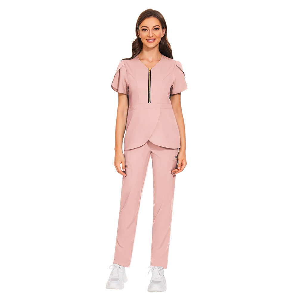 Slim Stretch Breathable Scrub Uniform