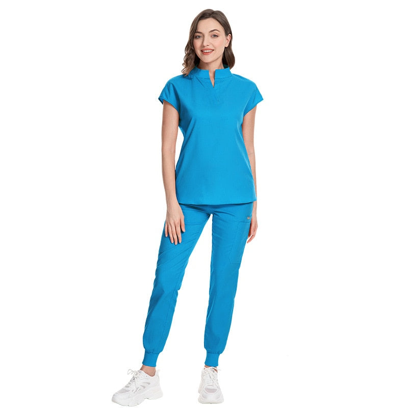 medical comfortable stylish scrub set