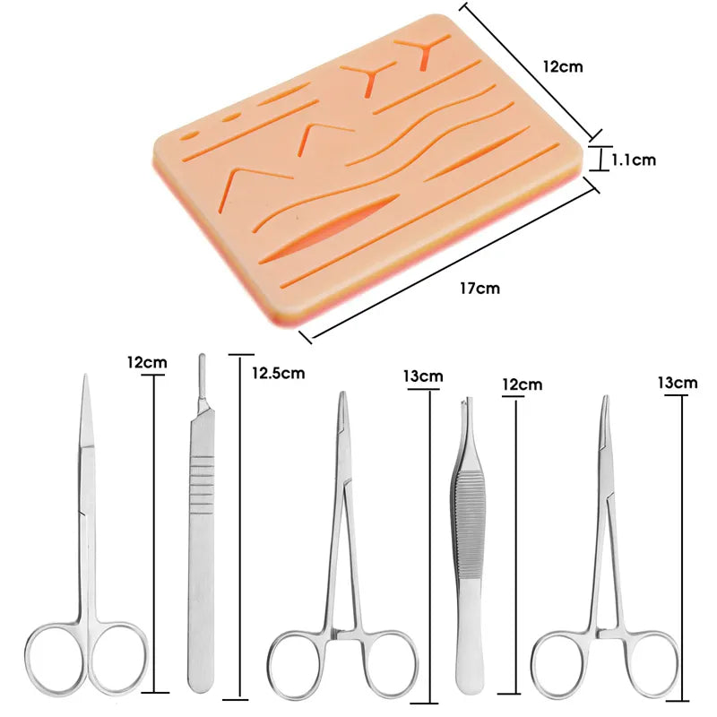 Suture Training Kit Anatomy Practice Suture Pad Model To Be Used By Medical Student MedicalAccessories For Learning Training Kit