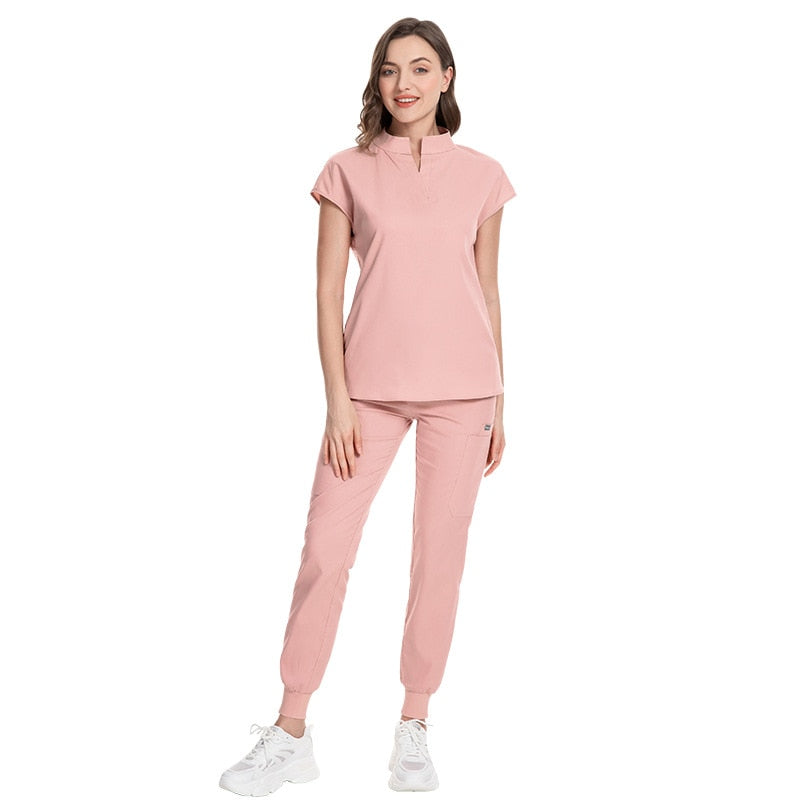 medical comfortable stylish scrub set