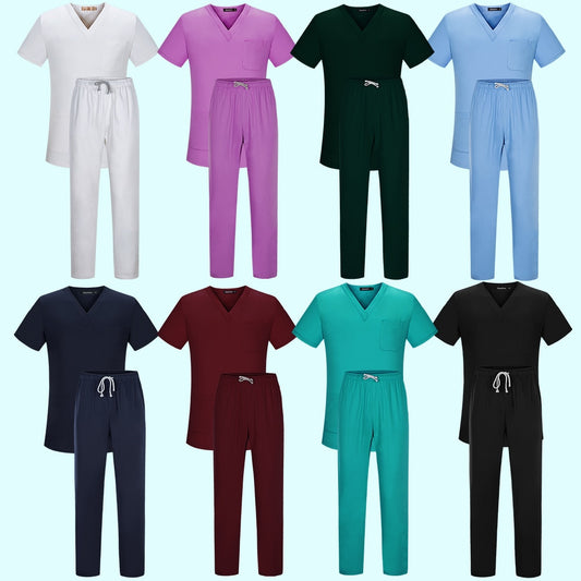 Mens v neck comfy scrub uniform